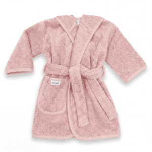 Bademantel Uni Line, Blush 2-4 Jahre