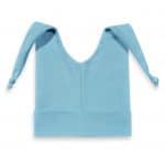 Babymutsje met knoopjes blauw 50-56