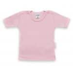 T-Shirt Uni korte mouw roze 50-56