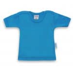 T-Shirt Uni korte mouw turquoise 50-56