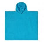 Poncho turquoise, L