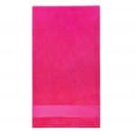 Douchelaken met brede band 15cm fuchsia