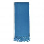 Hamamdoek Stonewash blauw