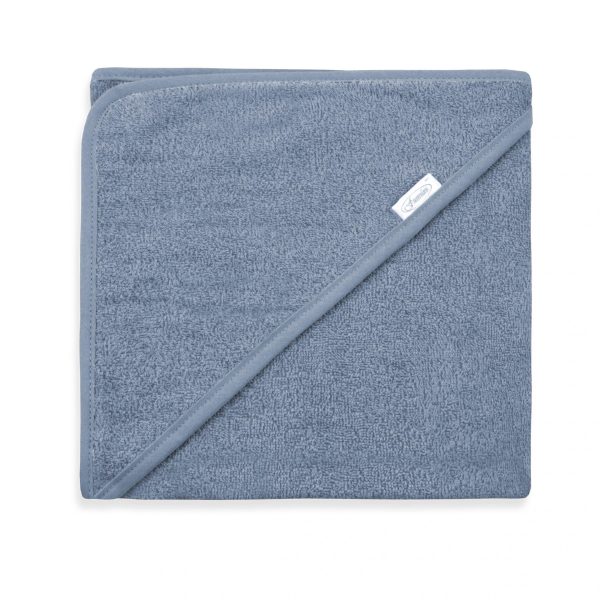 Badcape Uni Line, Grey/blue 100x100 cm