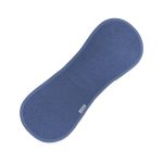 Schouder- Spuugdoek Uni Line, Silk blue