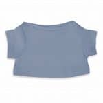 T-shirt voor knuffels 45-47cm, grey/blue