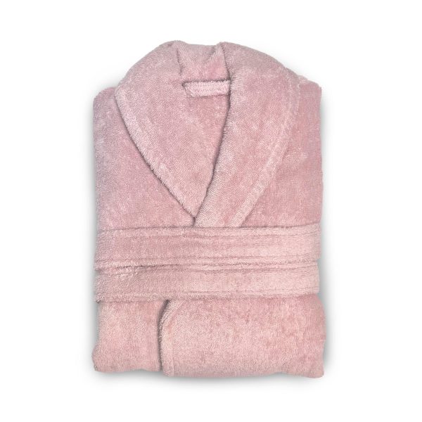 Badjas volwassenen scandinavian pink, L/XL