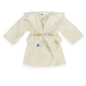 Badjas Oexie Line, Ecru 8-10jr (per 5 stuks)
