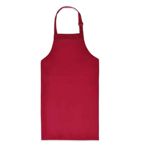 Keukenschort volwassenen fuchsia (per 10 stuks)