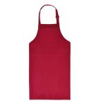 Keukenschort volwassenen fuchsia (per 10 stuks)