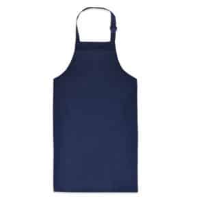 Keukenschort volwassenen navy (per 10 stuks)