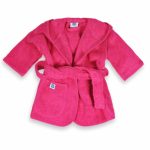 Badjas Oexie Line, Fuchsia 0-12mnd (per 5 stuks)