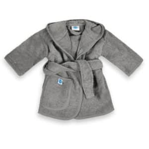 Badjas Oexie Line, Antraciet 0-12mnd (per 5 stuks)