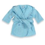 Badjas Oexie Line, Blauw 0-12mnd (per 5 stuks)
