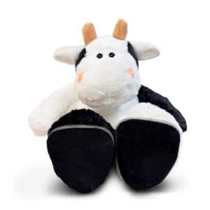 Sole Mates, Koe zwart/wit 45cm met verwisselbare zooltjes