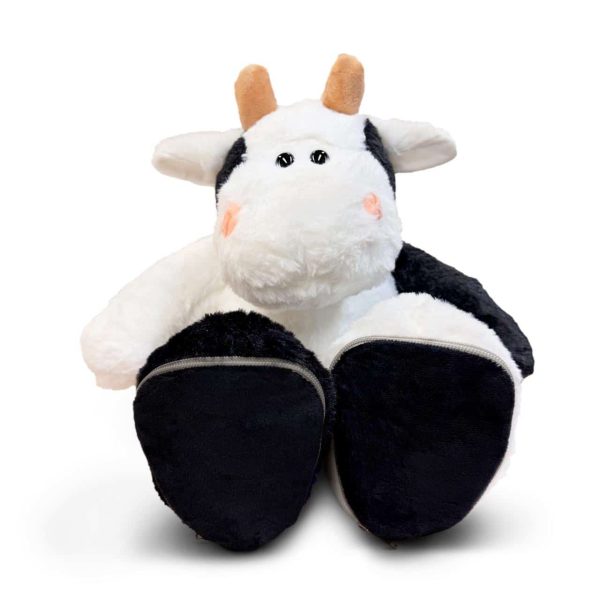 Sole Mates, Koe zwart/wit 45cm met verwisselbare zooltjes