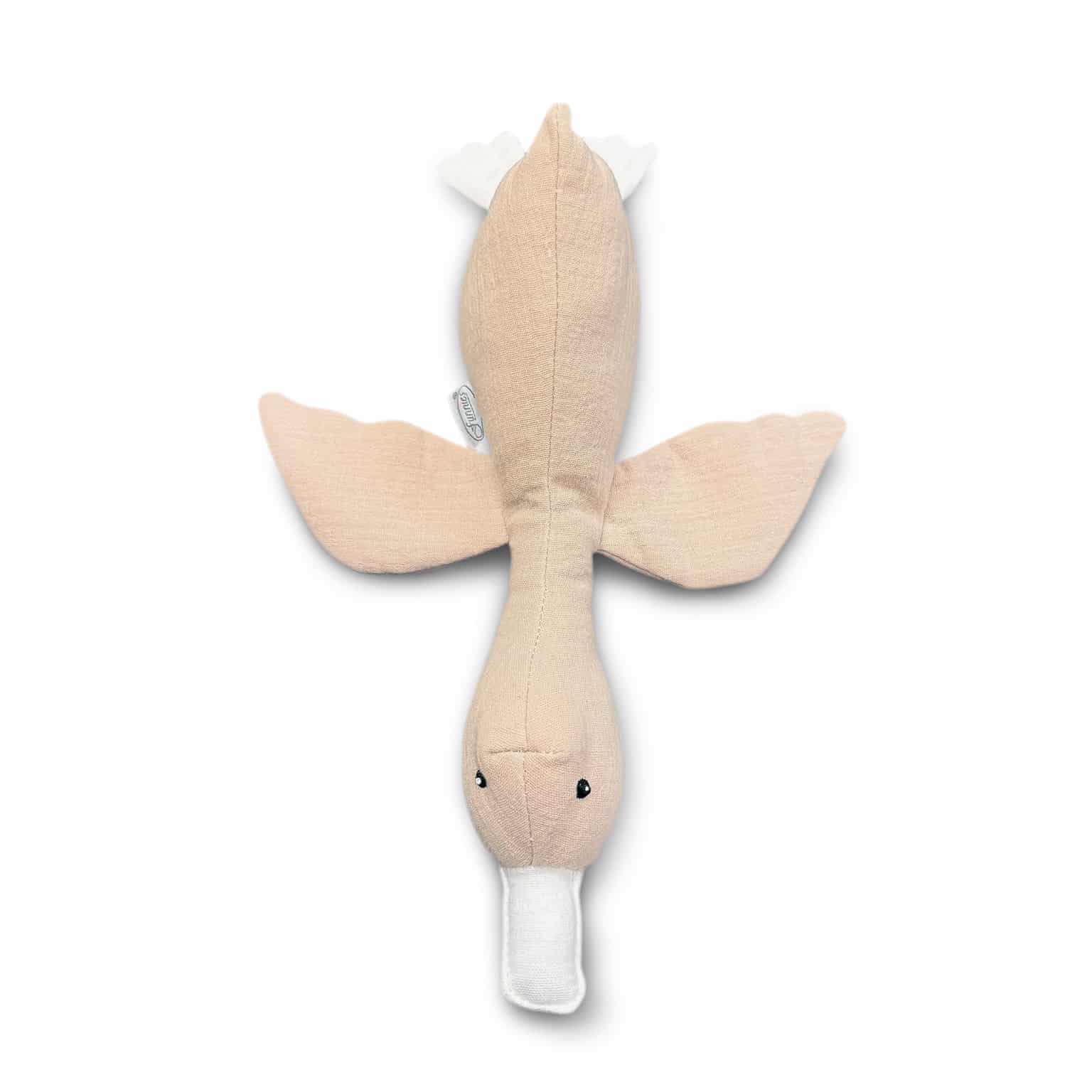 Knuffel Eend, Cream - Afbeelding 3