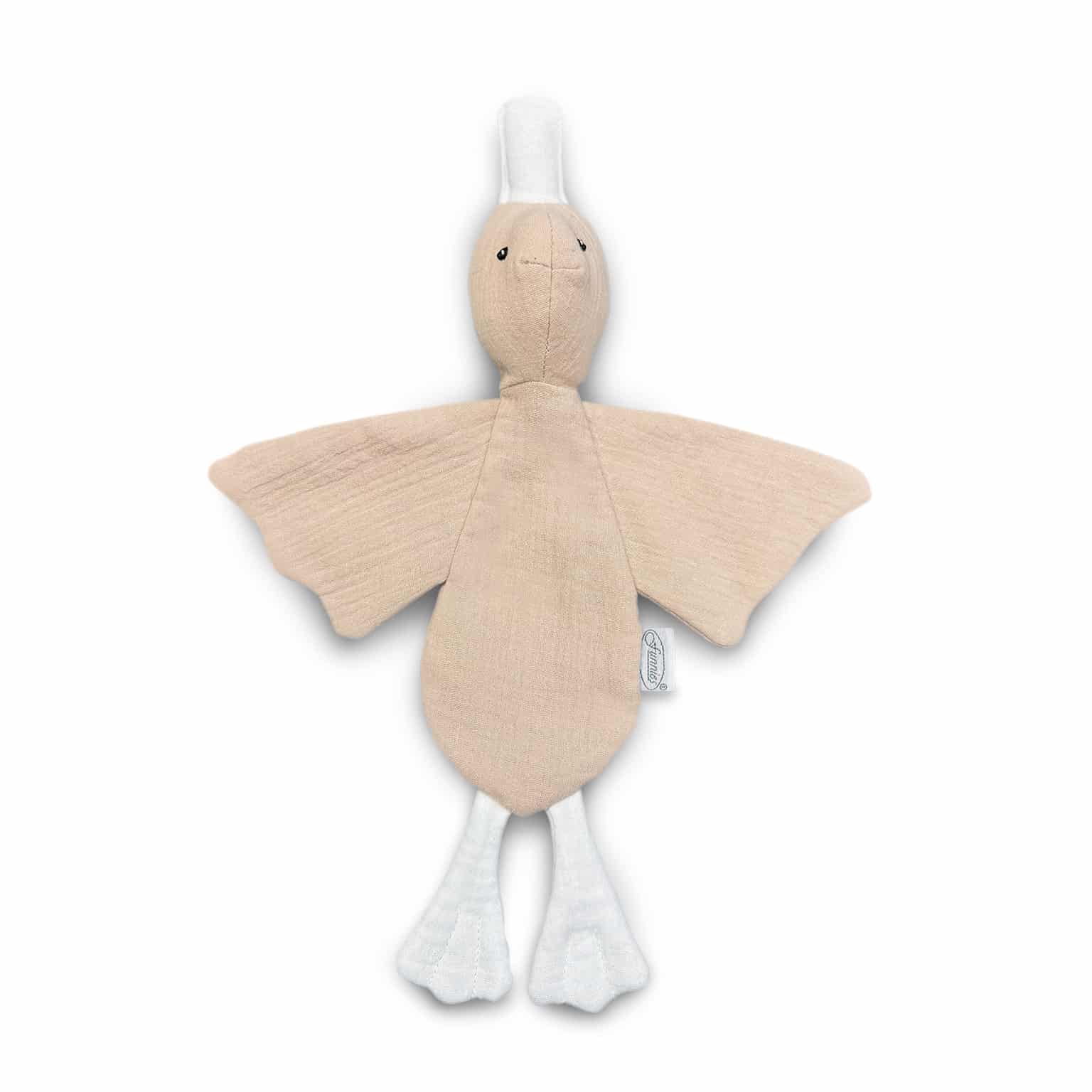 Tutdoekje Eend, Cream - Afbeelding 2