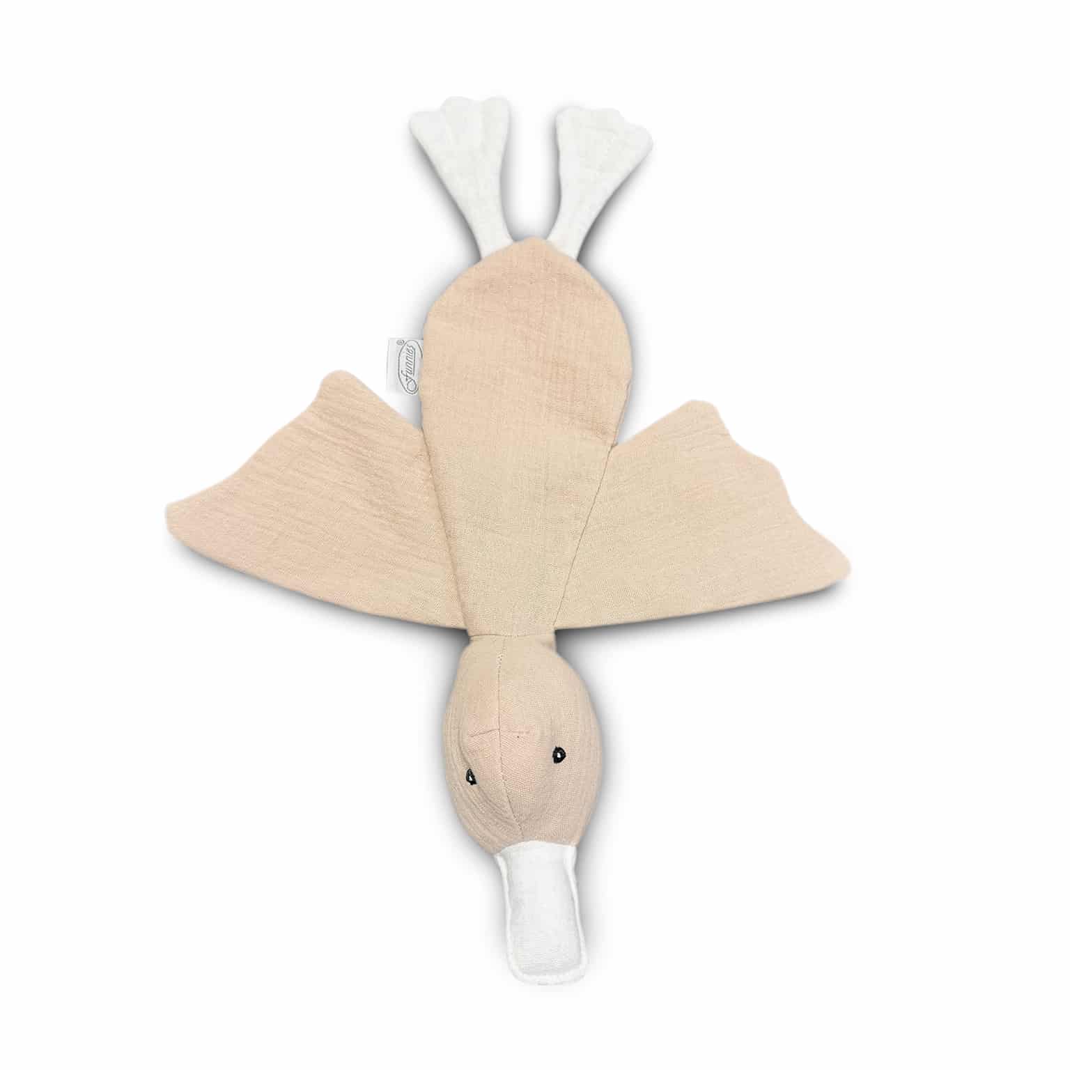 Tutdoekje Eend, Cream - Afbeelding 3