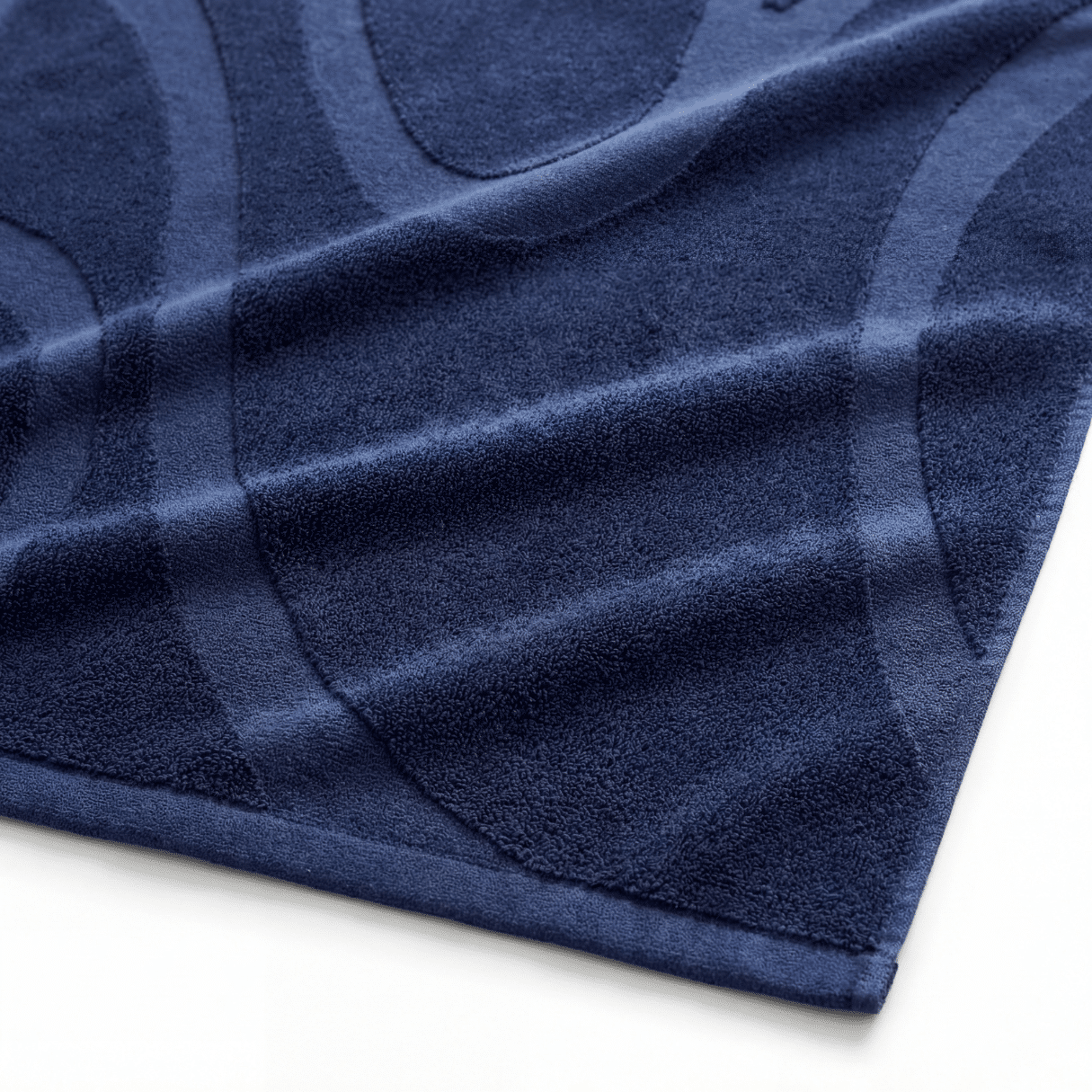 Sauna / Strandlaken Waves XXL - 100x200cm forest - Afbeelding 3