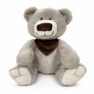 Beer Melle grijs 45cm
